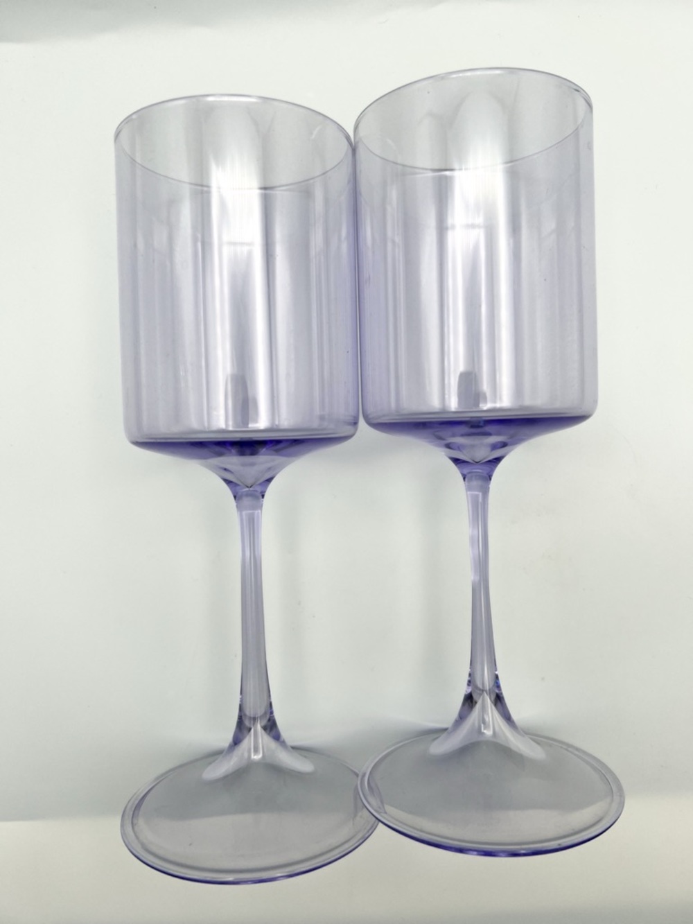 Anthropologie Morgan Wine Glasses, Set of 2 Purple Violet - Picture 5 of 14